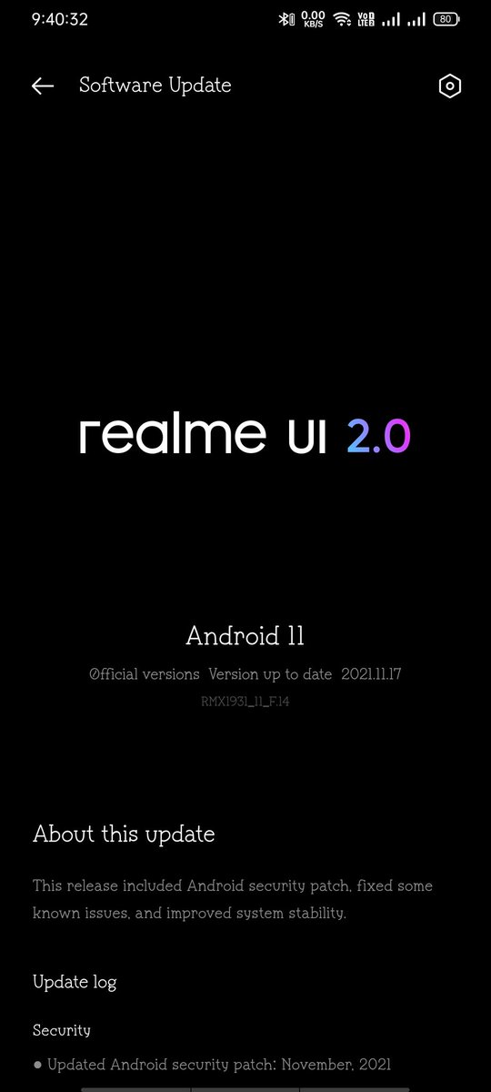 Pritamk39124537's tweet photo. Is Realme UI 3.0 coming for #X2Pro or any update is coming on #realmeX2pro because there is no any update on this device from November.
@MadhavSheth1 @realmeIndia @realmecareIN https://t.co/e9cmpLhiaW