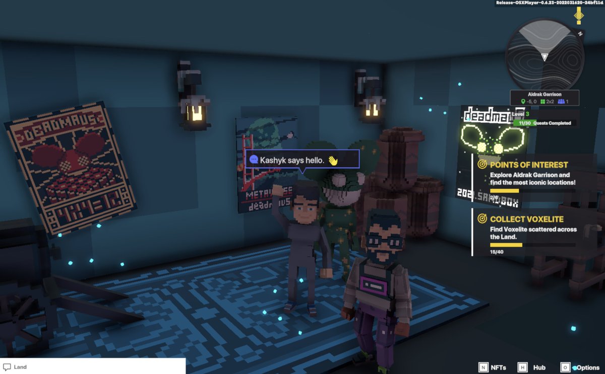 maxkashyk's tweet photo. @TheSandboxGame @deadmau5 I just participated in the daily #SandboxAlphaS2Contest for a chance to earn up to 1,000 $SAND! Starting March 17 - Selfie with Deadmau5. Check out my screenshot below!
👇 #SandboxAlphaS2 https://t.co/mVl1nIshsE
