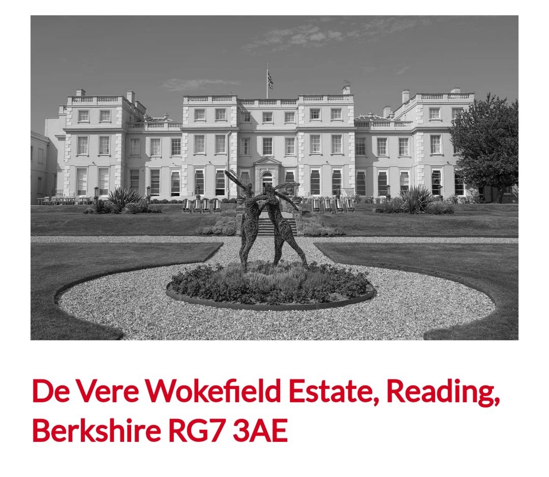 JoyMurderWkds's tweet photo. Thrilled to be meeting our sleuths at the De Vere Wokefield Estate tomorrow for a weekend of mystery, mayhem & lots of laughter!
#originalmurderweekends #MurderWeekend #mysteryweekends #whodunit #AgathaChristie #POWWPlot #BestofBritish #QueenofMurder #escaperoom #weekendactivity https://t.co/zCwsz8bY1z