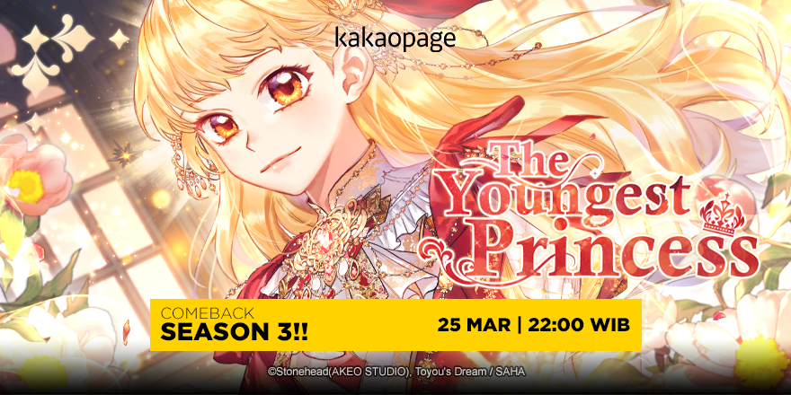 Arcus mengambil Enisha!! Bagaimana kelanjutan cerita menegangkan ini?
Penasaran akan kelanjutannya?

Jangan sampai ketinggalan Comeback Season 3 “The Youngest Princess” hanya di kakaopage!

#kakaopage #kakaopageindo #webtoon #manhwa #komik #temukanceritamu