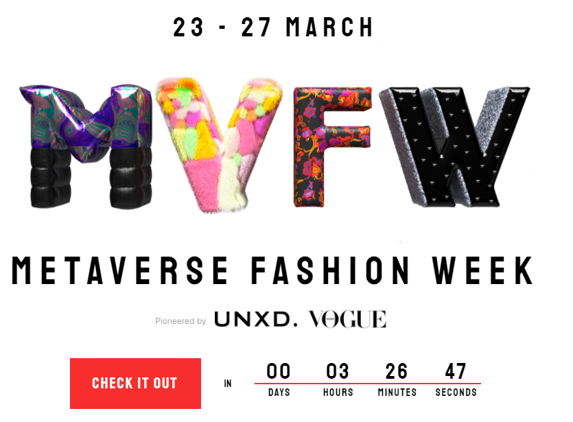Our Metaverse Travel Labs <a href="/0xTravel/">Metaverse Travel Labs | xPass+ App</a> is honored to be a Sponsor for Metaverse Fashion Week  <a href="/decentraland/">Decentraland</a> <a href="/DragonCityIO/">DragonCity 龍城 @Decentraland</a>. Look forward to this event!

mvfw.org
