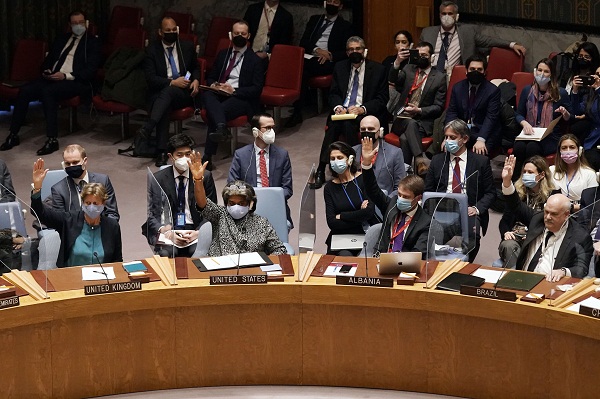 JagbaniOnline's tweet photo. ਰੂਸ ਖ਼ਿਲਾਫ਼ UNSC 'ਚ ਪਾਸ ਨਹੀਂ ਹੋ ਸਕੀ ਤਜਵੀਜ਼, ਭਾਰਤ ਸਮੇਤ 13 ਦੇਸ਼ਾਂ ਨੇ ਅਪਣਾਈ ਨਿਰਪੱਖ ਨੀਤੀ
https://t.co/lCQFafAow8
#UnitedNationsSecurityCouncil #RussianResolution #India #13Countries https://t.co/G06acKd1IO