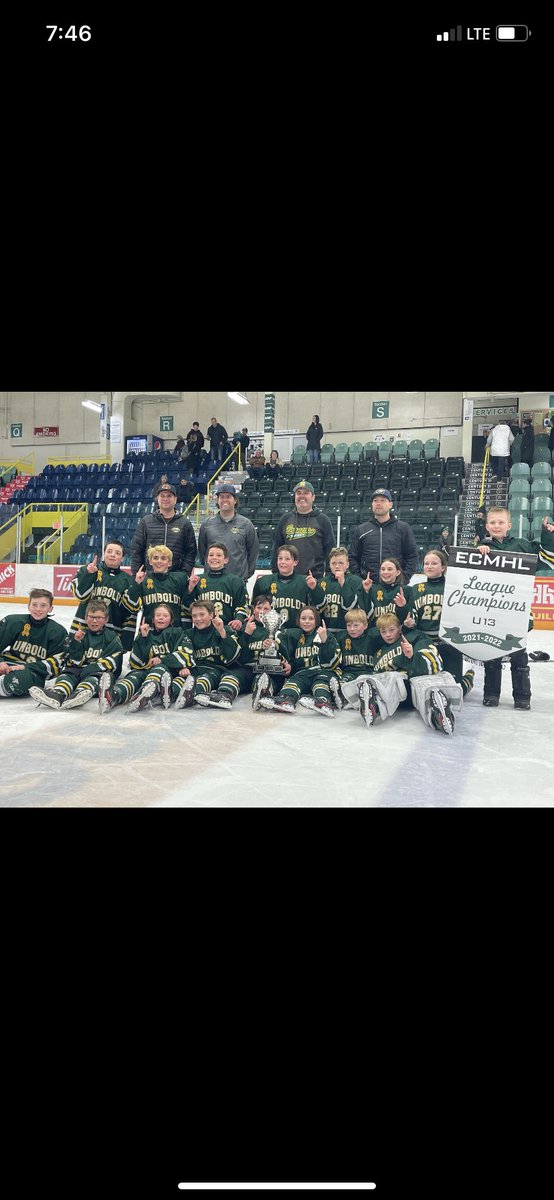 RintoulTyler's tweet photo. U13 League champions! Amazing season team, you earned it! 
20-0-0 👏 https://t.co/MDVj0UqBBE