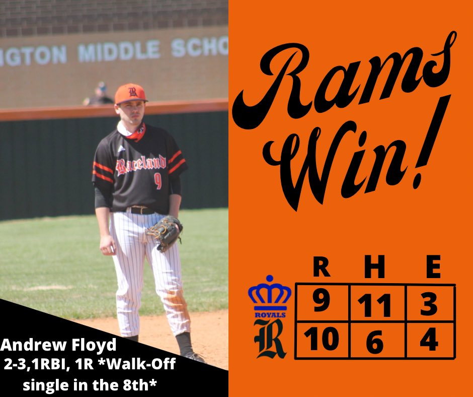 Raceland Rams Baseball tweet media