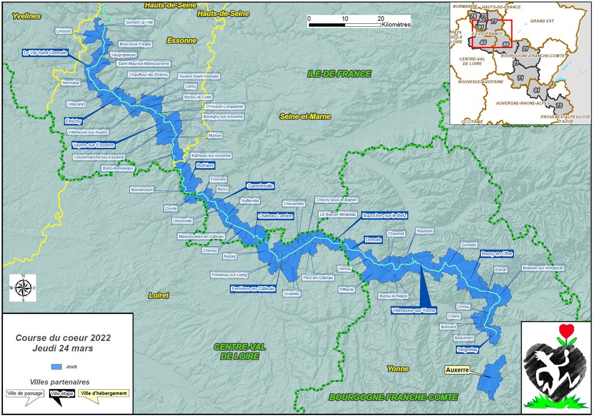 La Course du Coeur tweet media