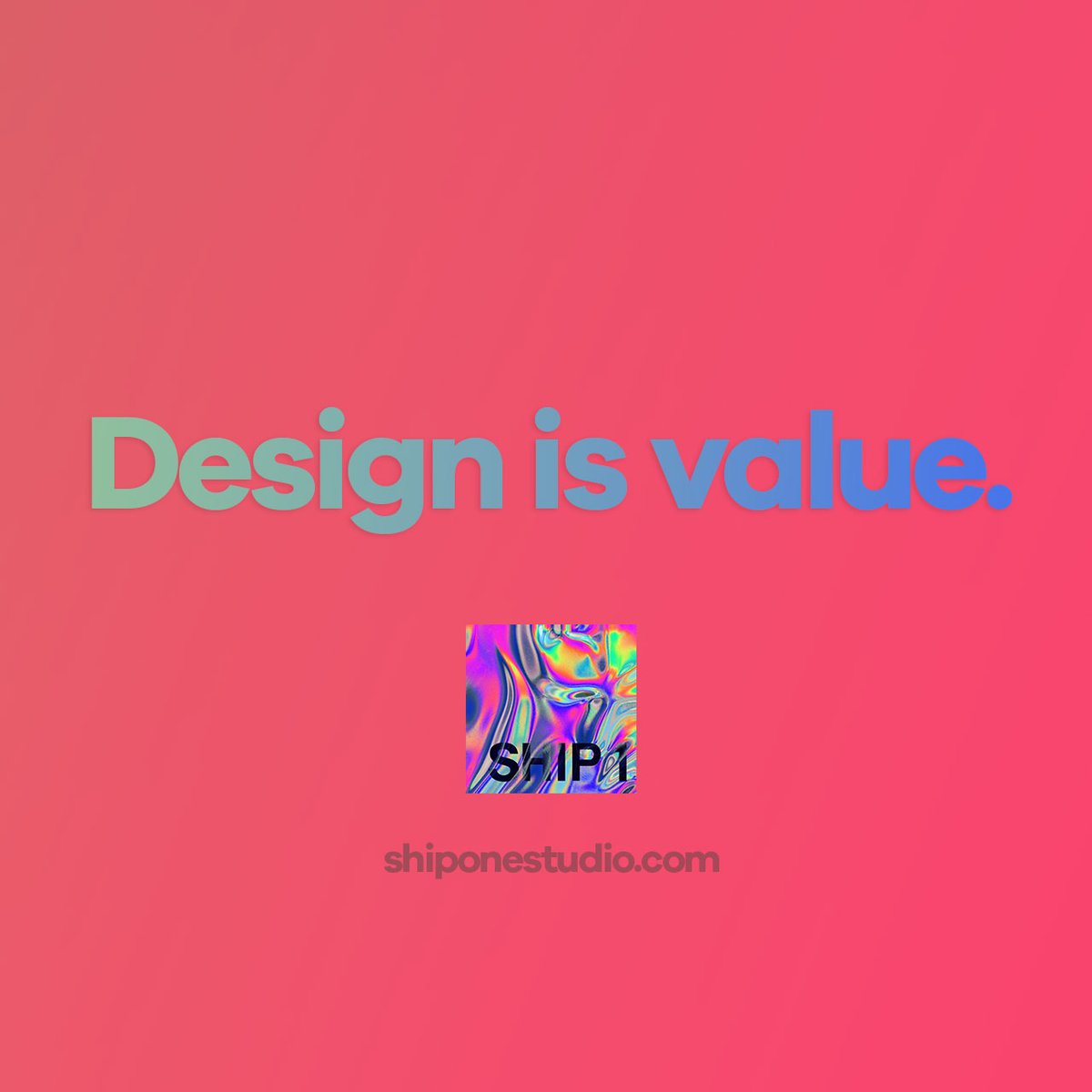 Ship_One_Studio's tweet image. Design is value.

#shiponestudio #designisvalue #design