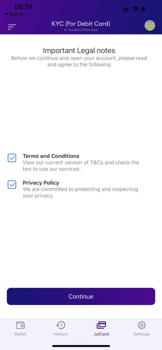 julswap's tweet photo. Optimized julwallet functions &amp; kyc UI / UX for the julcard 💪 https://t.co/AE3g5f2IhH