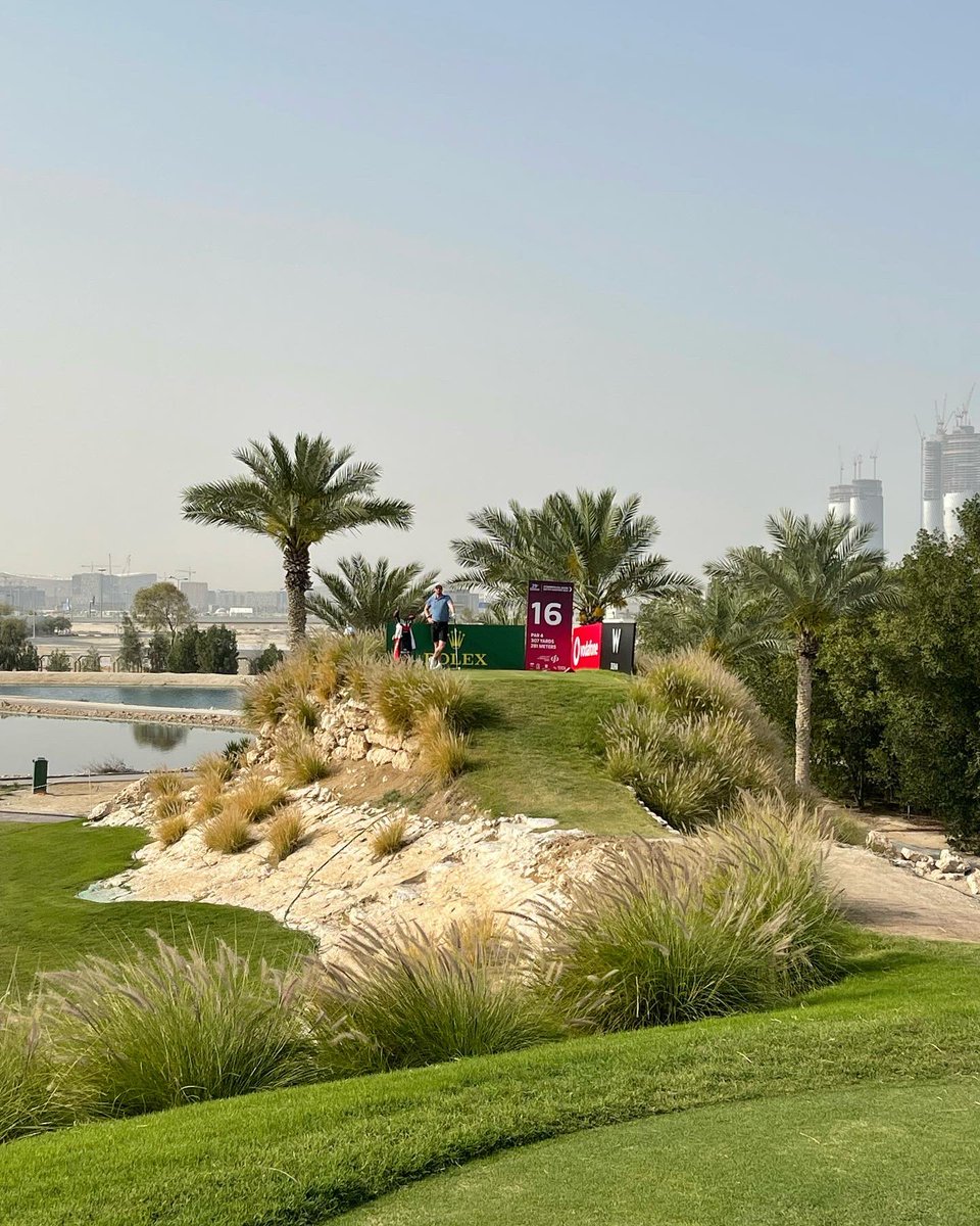 Seventy2golf's tweet photo. @dohagolfclub in exceptional condition ahead of the @dpworldtour Qatar Masters. Very fortunate to experience this wonderful course in the Pro Am. https://t.co/arFCHyDFlb