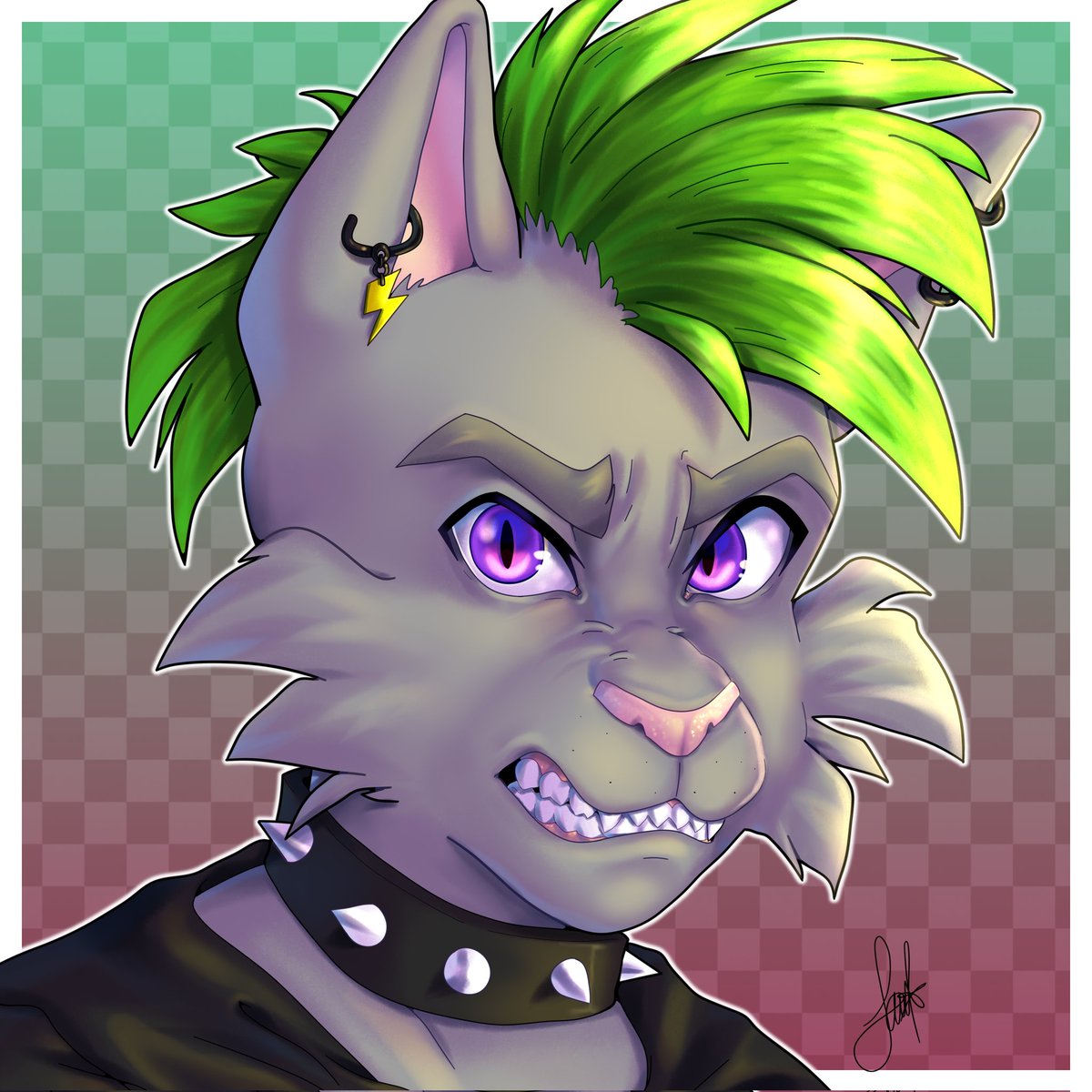 heeypunk's tweet photo. Draw made by @MLEONAROCKERA #NuevaFotoDePerfil https://t.co/5qTWVsR4Ze