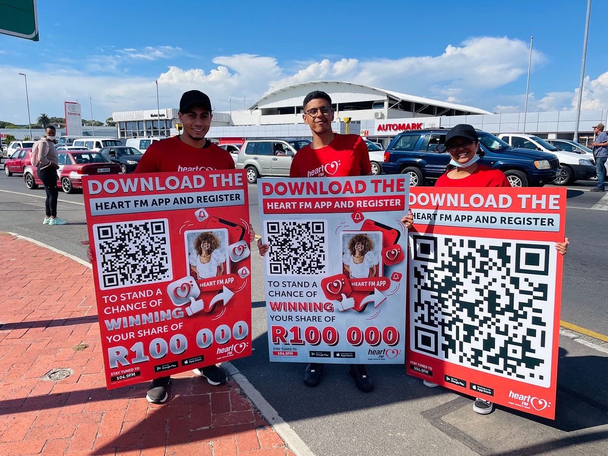 Heart1049FM's tweet photo. Have you downloaded our Heart FM app yet? Click on the link below and it will take you to all the app stores suited for your phone! 

https://t.co/J2aA2dQvYi

WIN your share of R100 000, all you need to do is REGISTER and it could be you standing in line, next! 📱 💰 

#HeartApp https://t.co/eTZpBuxJmQ