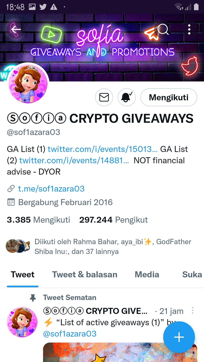 Gibran14102017's tweet photo. @sof1azara03 @cryptogems555 Thank You... https://t.co/V6w9Yzo3mZ