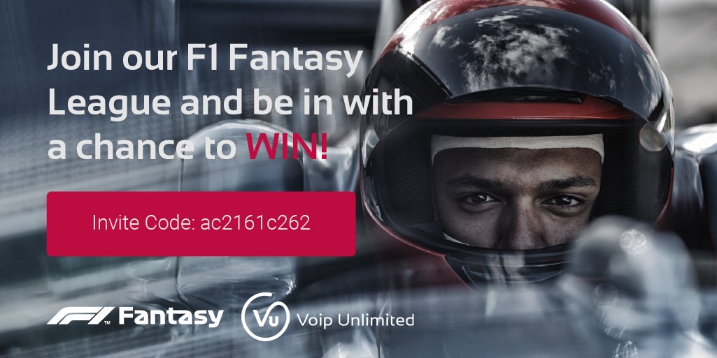 Join our F1 Fantasy League and be in with a chance to WIN a super-special, F1-themed prize!
Click the link below to join, and enter the code: ac2161c262 
lnkd.in/d4_v2Wck
#Formula1 #F12022