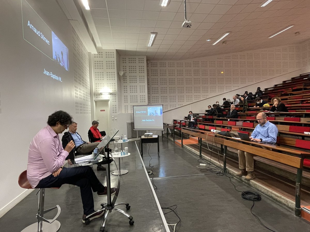 LARGEPA's tweet photo. Arnaud Stimec @IAEnantes 
@LaurentAssouly @LARGEPA @AssasUniversite 
Marie-Catherine Paquier @ebs_Paris _paris
Gabriel Morin @LARGEPA https://t.co/DJ1wPMKOns