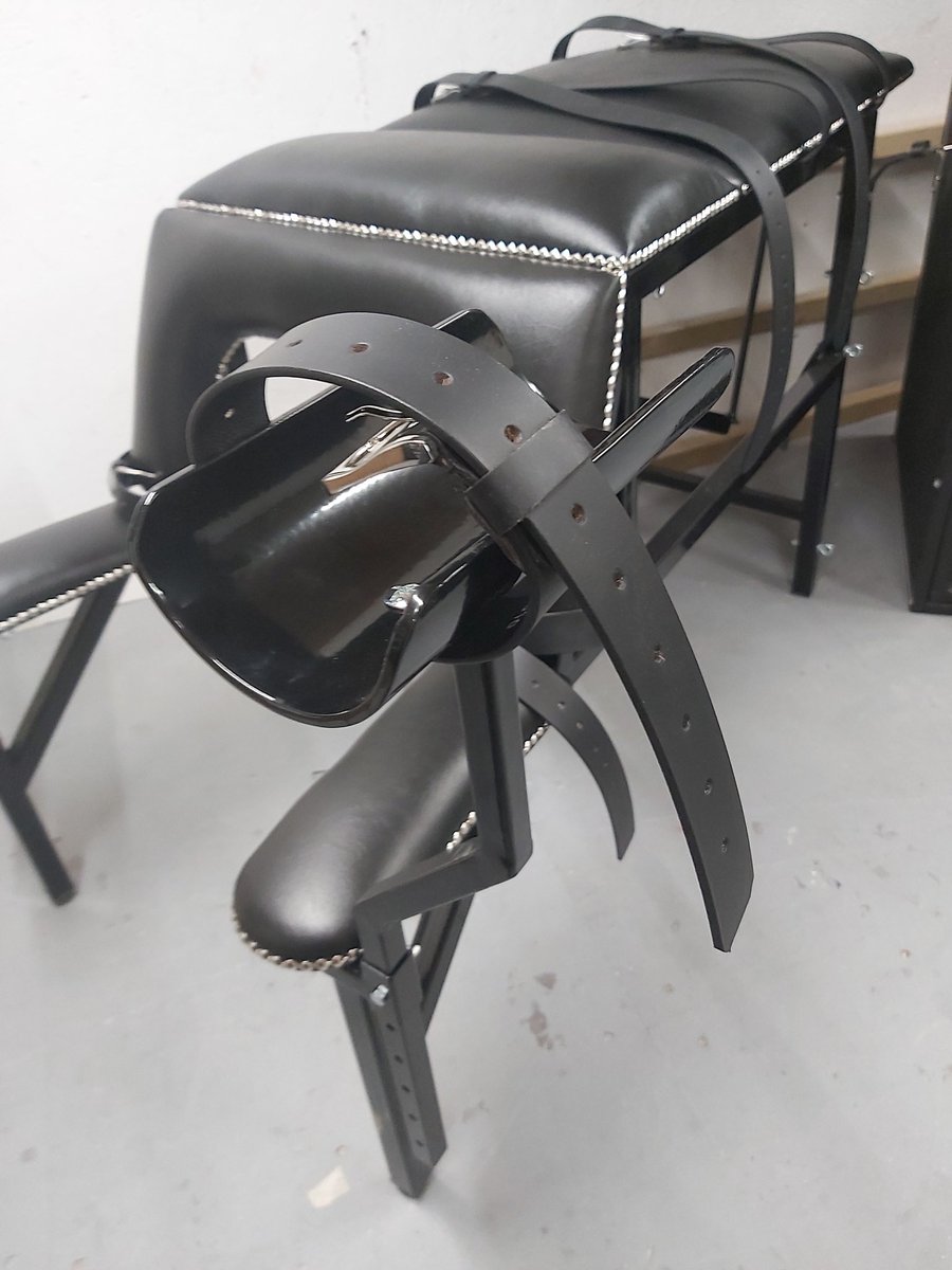 Special offer on this one, rrp £850. Fully adjustable metal whipping bench with adjustable and removable leg stirrups, i have delivery's on the 26th march over the UK, may be able to offer free delivery on this date. £650. Sorry no offers. Please message 07875375869. Many thanks