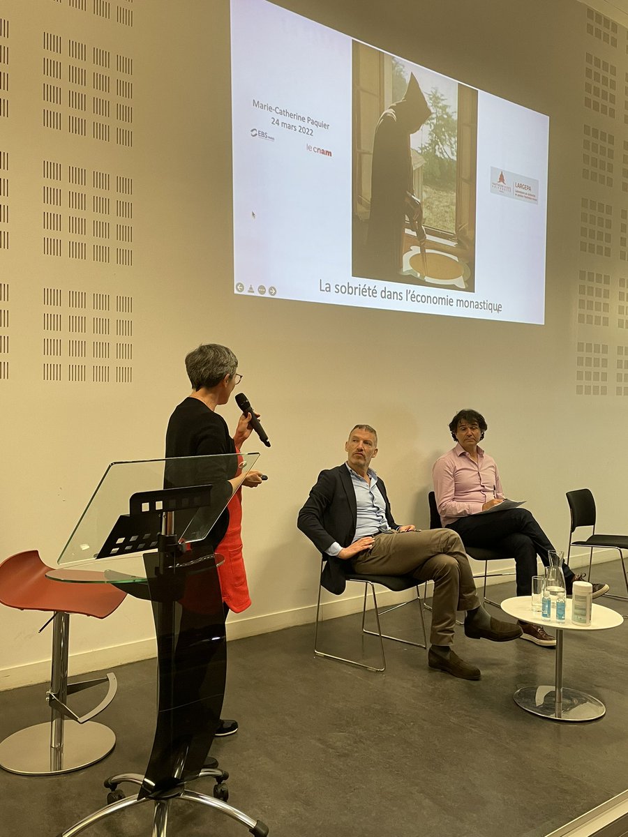 #Marie-Catherine Pasquier « La sobriété de l’économie monastique » <a href="/ebs_Paris/">EBS Paris - European Business School</a>