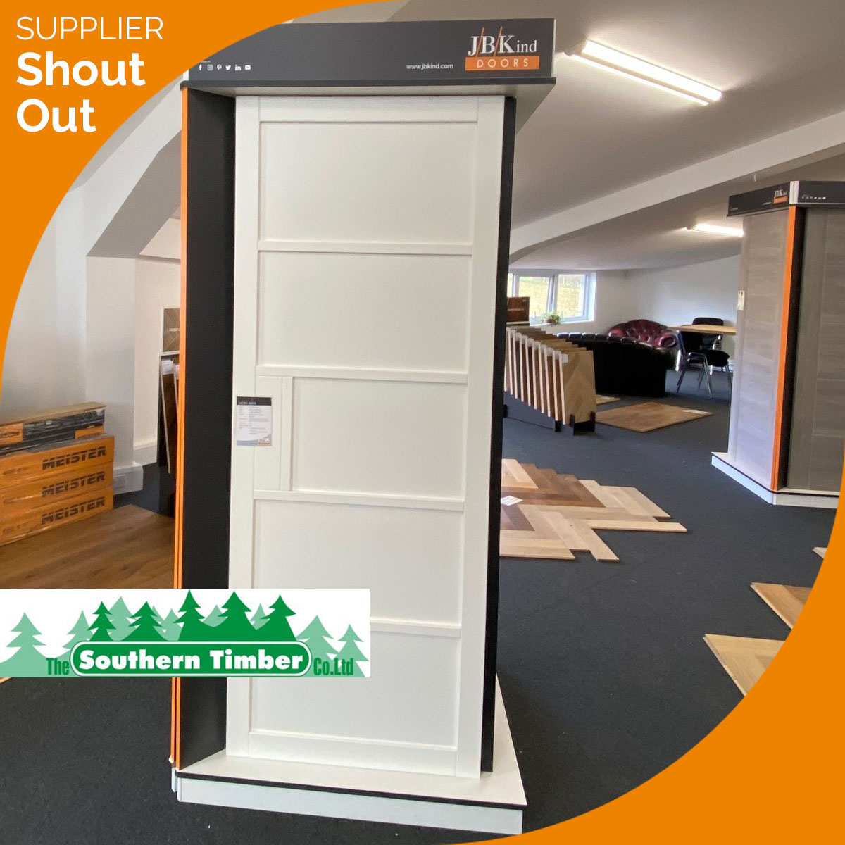 JBKindDoors's tweet image. Supplier Shout Out 📣

@_SouthernTimber in Newton Abbot have recently set up a brand new door showroom. A great selection of doors are on view in our new modular display stands.

#devon #doors #building #construction