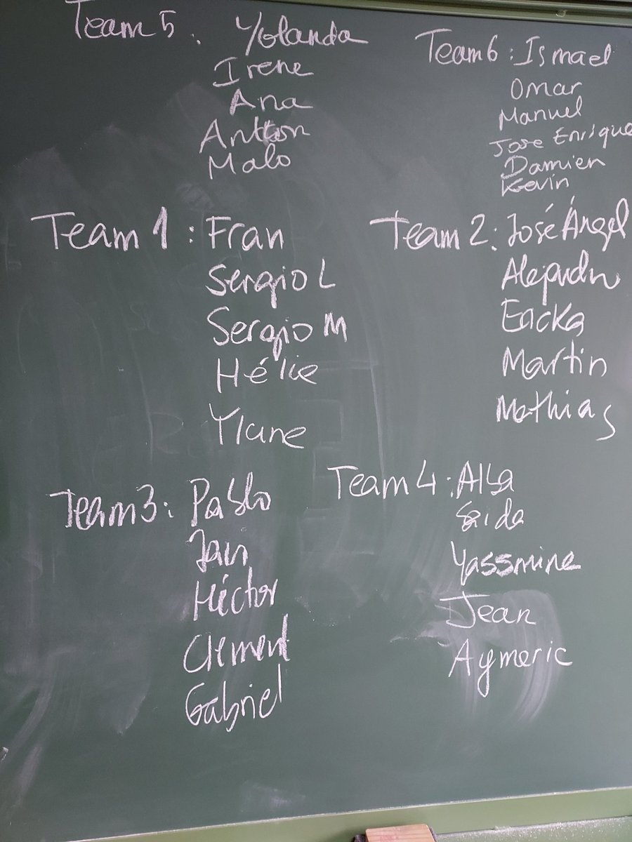 JenvrinOdile's tweet image. #LycéeLemonnieCaenFR et Lycée  Ispizua Belmonte Hellin ES forment des équipes mixtes pour le parcours #mathcitymap dans la ville. 5 stations sur le parcours pour observer, modéliser, raisonner, calculer, communiquer, des kms dans les jambes