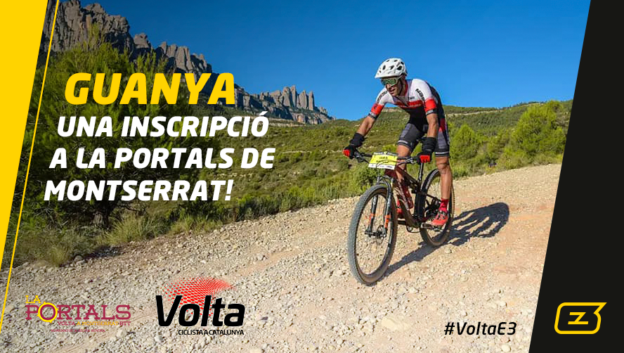 🎁  Cada dia de <a href="/VoltaCatalunya/">Volta a Catalunya</a> us fem un regal <a href="/LaPortals/">La Portals</a>

Participar és molt fàcil:

1️⃣  Seguir el compte <a href="/esport3/">Esport3</a>
2️⃣  Enviar una pregunta amb el hashtag #VoltaE3 i amb la menció <a href="/esport3/">Esport3</a> 

💬 <a href="/Arcadi42/">Arcadi Alibés</a> <a href="/AngelEdoAlsina/">Angel Edo</a> <a href="/PuritoRodriguez/">Joaquim Rodríguez</a> responen els vostres dubtes