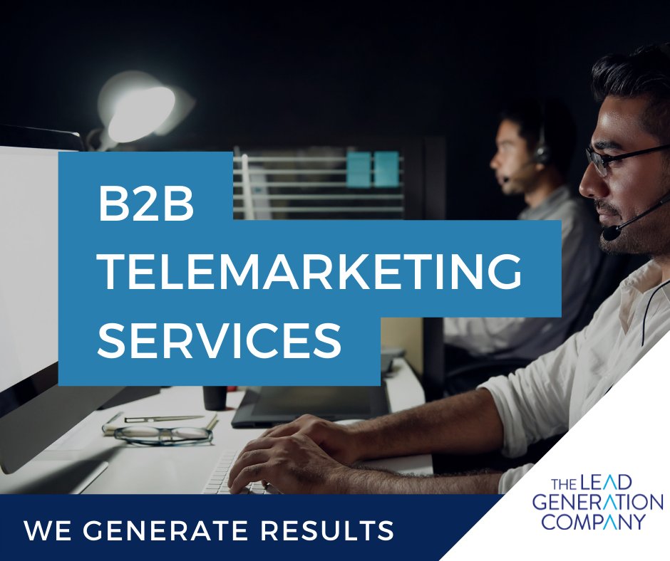 Our B2B telemarketing experts have garnered years of experience across a variety of different sectors within the lead generation space, and are committed to generating high quality results for your business.

theleadgenerationcompany.co.uk/telemarketing/

#telemarketing #digitalagency #B2B