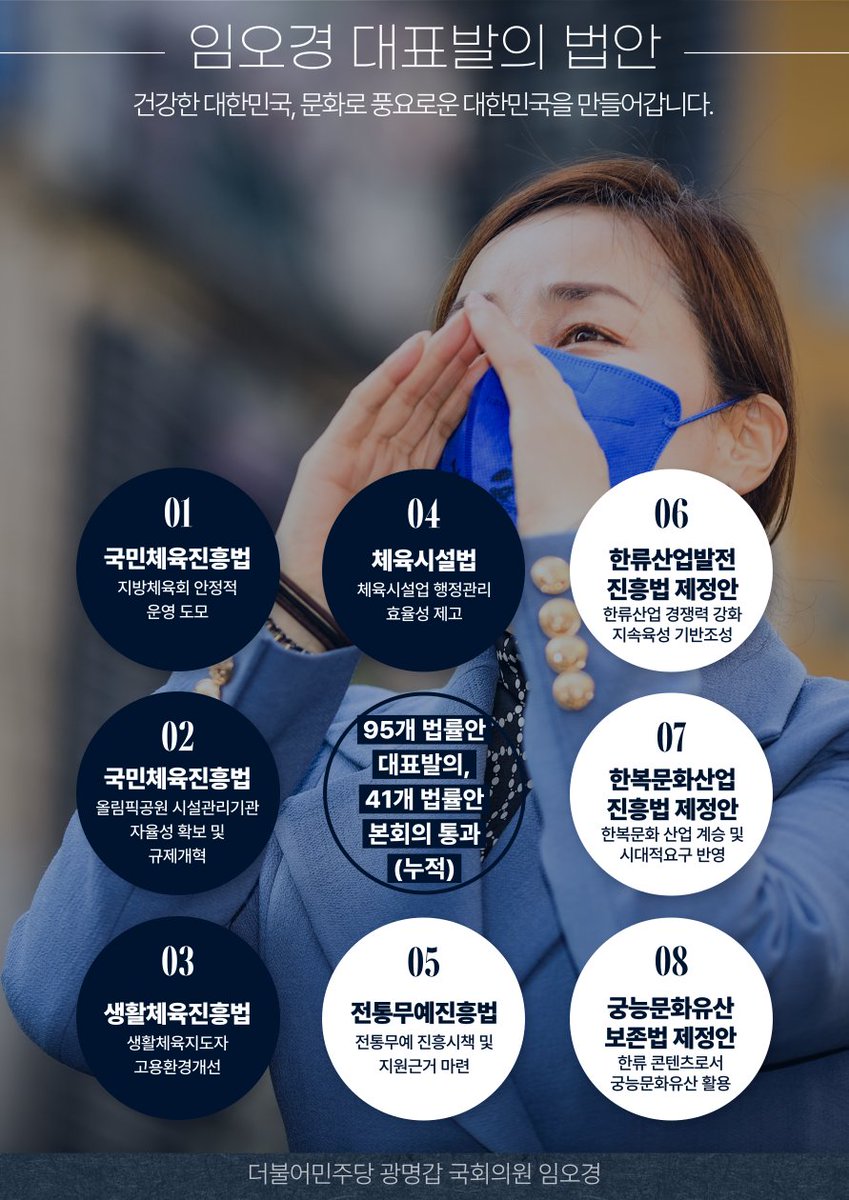 OKLim_GM's tweet image. [The 임오경 Story 23]
#임오경 #광명 #체육 #한류 #국정감사