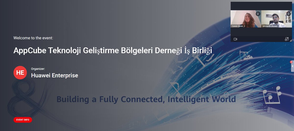 TGBDernegi's tweet photo. #LowCode platformu #AppCube ve Teknoloji Geliştirme Bölgeleri Derneği iş birliğinde düzenlenen “Huawei AppCube ile Low Code” etkinliğini gerçekleştirdik.
Konuşmacılarımıza ve katılımcılarımıza teşekkür ederiz. https://t.co/AUnZivGAwu