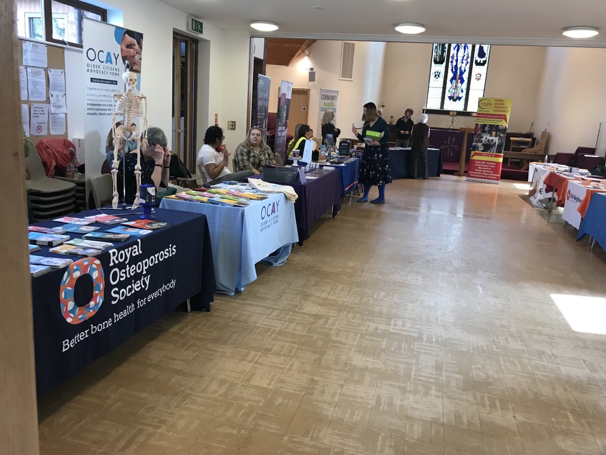 Out &amp; about today with ⁦<a href="/YHCuriosity/">The Curiosity Partnership</a>⁩ at the York Older People’s Assembly (YOPA), great to see ⁦<a href="/OcayYork/">Older Citizens Advocacy York</a>⁩, ⁦<a href="/AgeUKYork/">Age UK York</a>⁩, ⁦<a href="/AgeFriendlyYork/">Age Friendly York</a>⁩ ⁦<a href="/homeinstead/">Home Instead</a>⁩