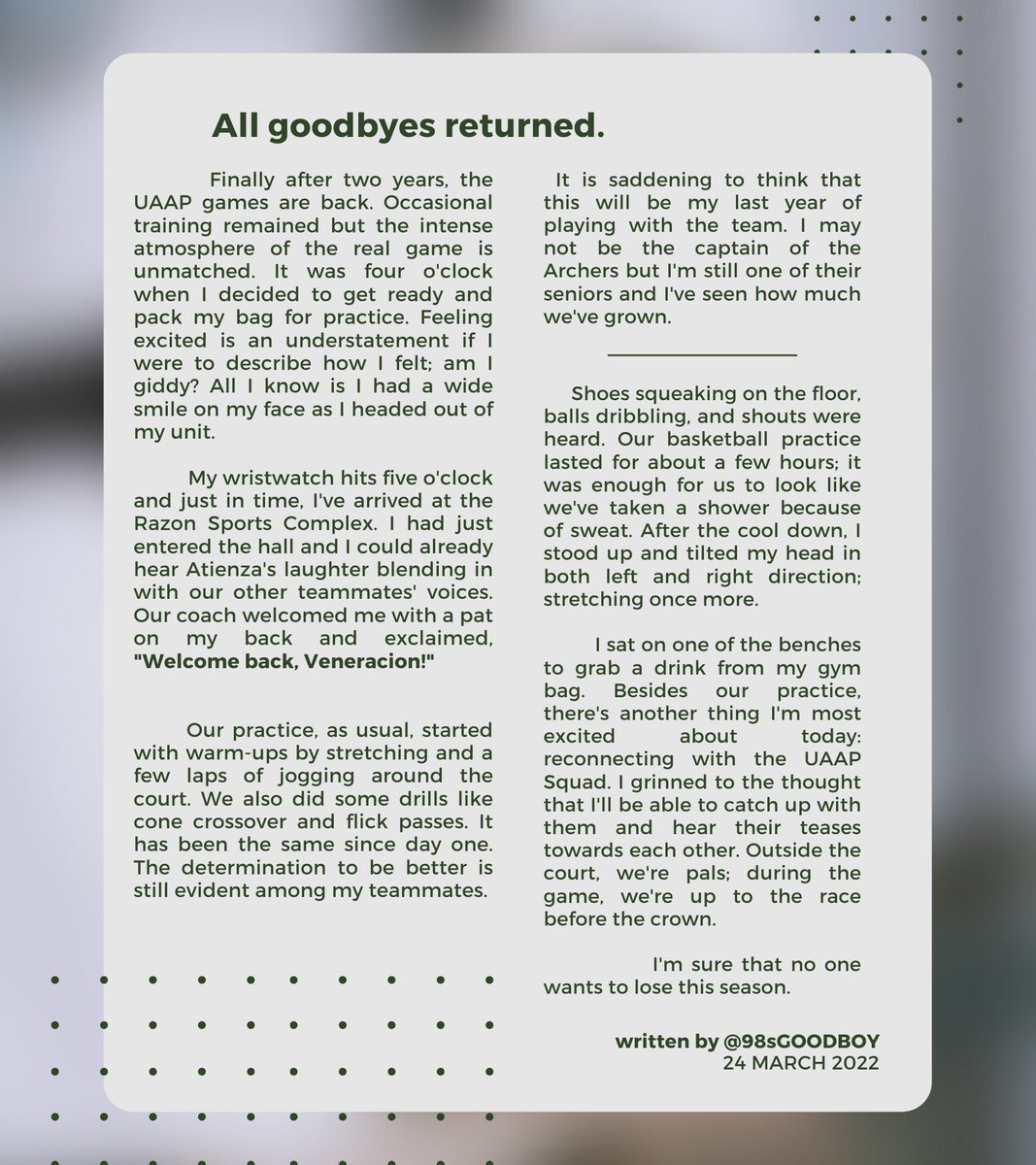 ㅤ  ㅤ  
ㅤ  ㅤ  ALL GOODBYES RETURNED.
ㅤ  ㅤ