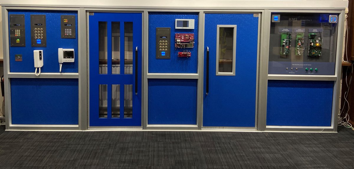 We work with many door entry and access control suppliers and they can all be fitted in to our doors.