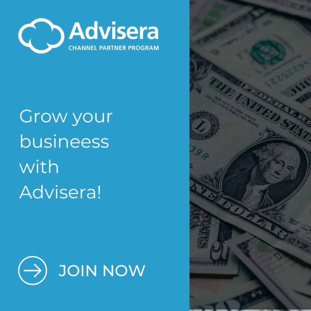 Don't miss this chance to grow your business with Advisera! 

👉 We are an industry-leading company
👉 You'll increase your client base 
👉 Sell the ENTIRE Advisera's product and service portfolio ( Courses, toolkits...)

Click on the link to get started
hubs.la/Q016Fsd30