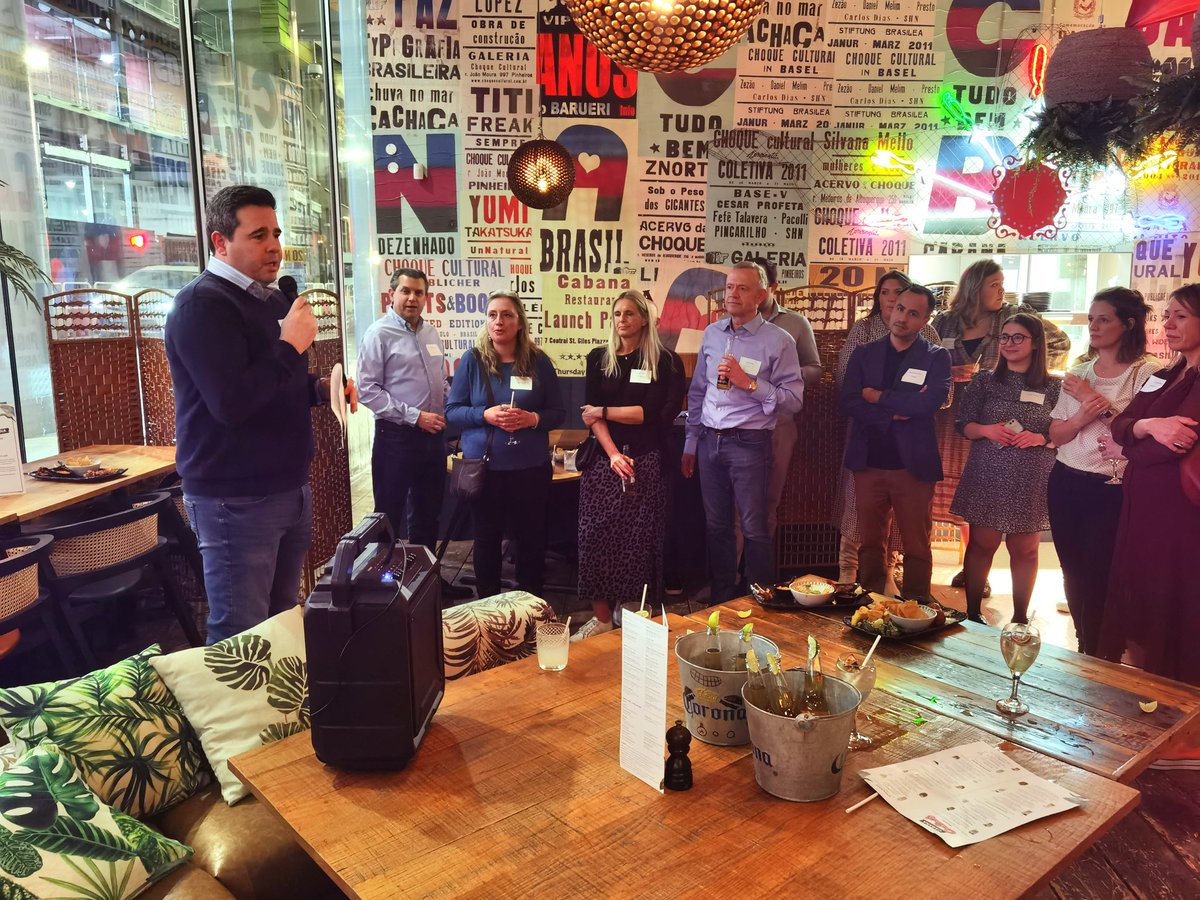 LatAmTravelist's tweet photo. Lots of good news about tourism bouncing back in #LatinAmerica at a @latauk event for the travel industry, media & embassies last night at @cabanaSocials.
Lots of commitment to work together ahead of #LATAExpo in June:
https://t.co/21tCzU71XG
#travelagain
#VisitLatinAmerica https://t.co/hm1tHH5MH3