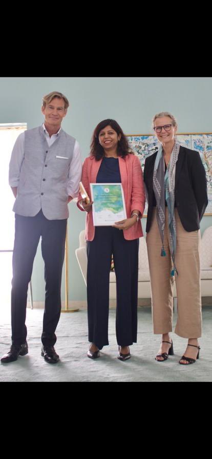SwedensAmbIndia's tweet photo. Congratulations to all graduates of the Swedish Chamber’s Task Force on Gender Sensitisation! Thank you State Secretary @rasmuscn, Ambassador @SofiaCalltorp Calltorp and Anna Roy, @NITIAayog for your presence at this very important event! #swedenindiasambandh #eugc https://t.co/ciQrWqdG7N
