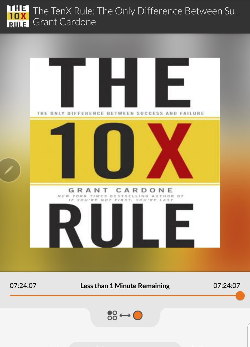 If it's that good,  read/hear it twice and make notes. #WorthIt
Any suggestions on books of similar quality?