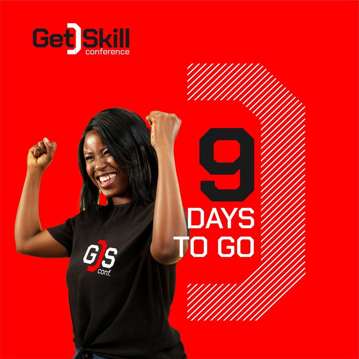 tyemartins's tweet image. 9 days to #getdskillcconference, we can't wait, Prepare to attend in-person or virtually. BUY OUR MERCH #SupportTheMovement 
@Real_jaeflex @abujastreets @ABUJAPLUG @kaytiki RT PLS.