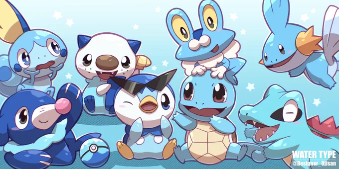 あなたはどのタイプ推し?😎
Which Pokemon type do you like?✨ 