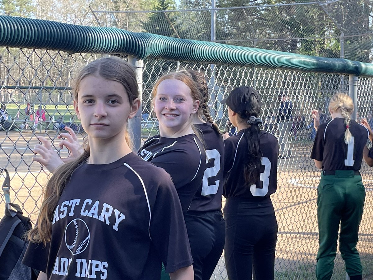 East Cary vs Salem Softball Game has been canceled today 😢😢
Makeup date TBA.
#LadyImpsRock!!