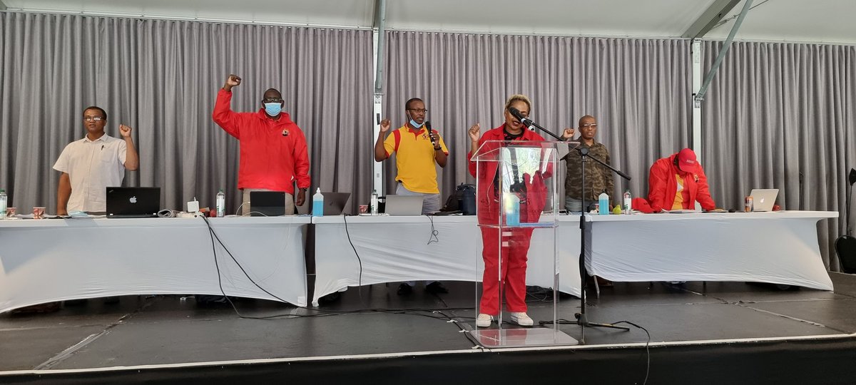SAFTU_media's tweet photo. #SAFTUNEC sitting from today until Saturday. https://t.co/8rr6kPcRz3