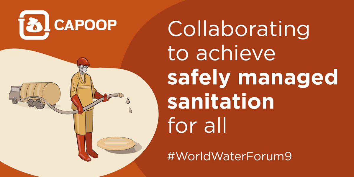 SpeakUpAfrica1's tweet photo. 72% of the population in Sub-Saharan Africa lives without access to basic sanitation.
We launched #CAPOOP, a collaborative platform in the #WASH sector to achieve access to adequate and equitable sanitation and hygiene for all by 2030.
https://t.co/bpfw6d1dxk
#WorldWaterForum9 https://t.co/gF6sfABECg