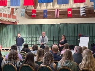 lovemusictrust's tweet photo. Fabulous start to our gifted and talented singers’ day with Impromptu Opera at Congleton Town Hall https://t.co/nBTmpEUAmH