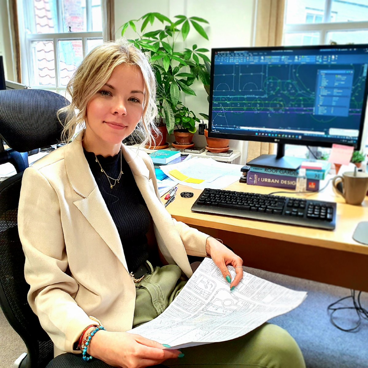 Our next alumni instagram takeover is Magdalena Maciejewska, graduated in 2021. ‘Hey everyone! My name is Magda. I graduated from Leeds Beckett in 2021 and soon after my graduation, I become part of a great team of chartered landscape architects in EBLA practice based in York’.