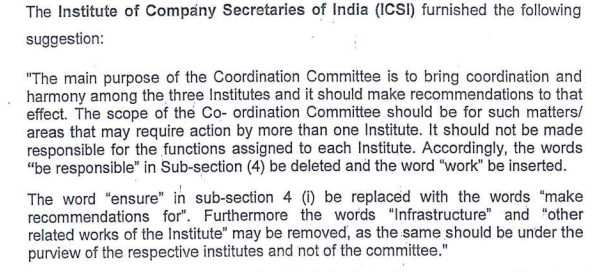 FCSJigarShah's tweet photo. Constitution of Coordination Committee views of #ICAI, #ICSI and #ICoAI vs what is said by #MCA.
We may not be aware but lot of things are happening the background and for sure the horizon and scope in future.
Standing Committee on Finance Report. https://t.co/H0Edvdxs71