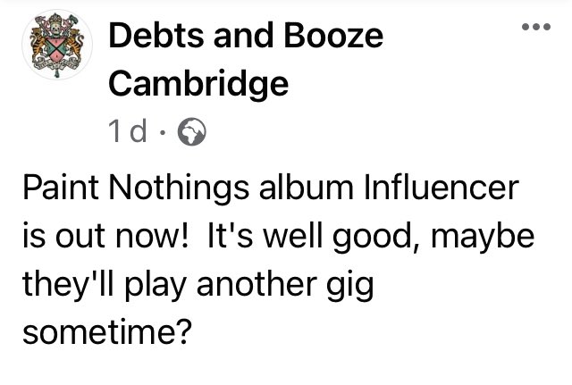 _PaintNothing's tweet photo. Thanks @debtsandbooze_g 

Gigs? Hope so! https://t.co/NXo5XfJwmD