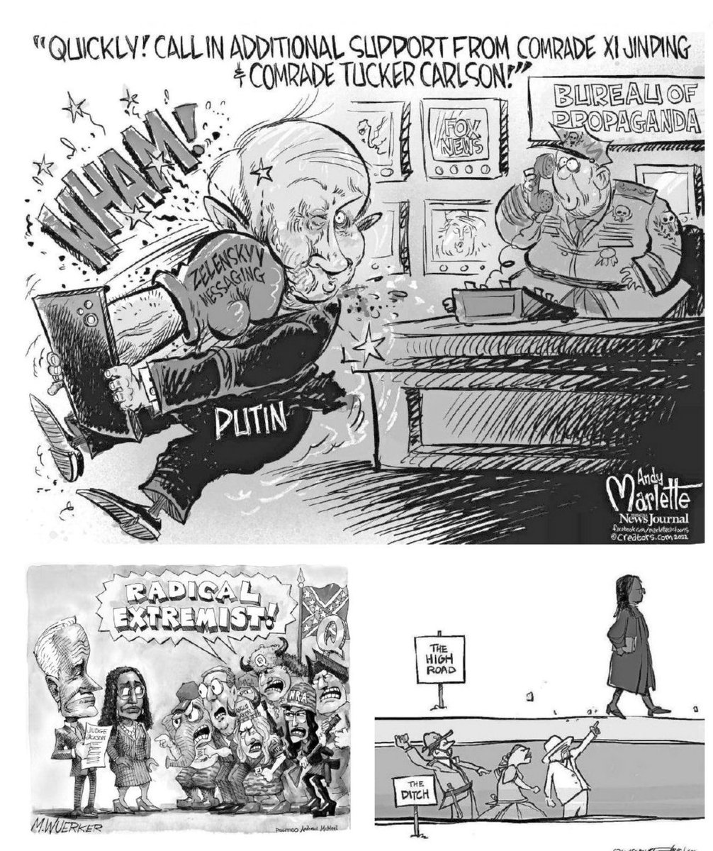 Wow! ⁦<a href="/LSJNews/">Lansing State Journal</a>⁩ continues its biased oped page showing no diversity and it’s continued obsession with Donald Trump. Get over it. Leftists are not always correct. Sometimes the right is. Let’s shuffle it up a little folks.