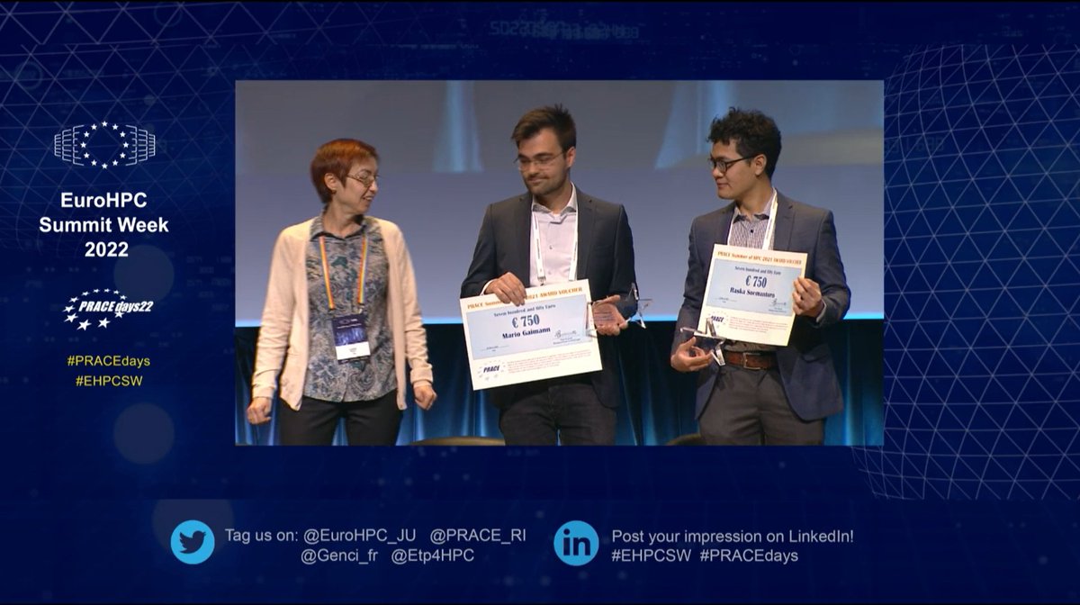 Prof Lee Margetts (@leemargetts) on Twitter photo Very proud to see <a href="/OfficialUoM/">The University of Manchester</a> #engineering graduate Raska Soemantoro being awarded <a href="/SummerOfHPC/">Summer of HPC</a> best project prize at the #EHPCSW #PRACEdays <a href="/UoM_MACE/">Department of MACE</a> @PRACE_RI <a href="/EuroHPC_JU/">EuroHPC Joint Undertaking</a> Very proud to see <a href="/OfficialUoM/">The University of Manchester</a> #engineering graduate Raska Soemantoro being awarded <a href="/SummerOfHPC/">Summer of HPC</a> best project prize at the #EHPCSW #PRACEdays <a href="/UoM_MACE/">Department of MACE</a> @PRACE_RI <a href="/EuroHPC_JU/">EuroHPC Joint Undertaking</a>