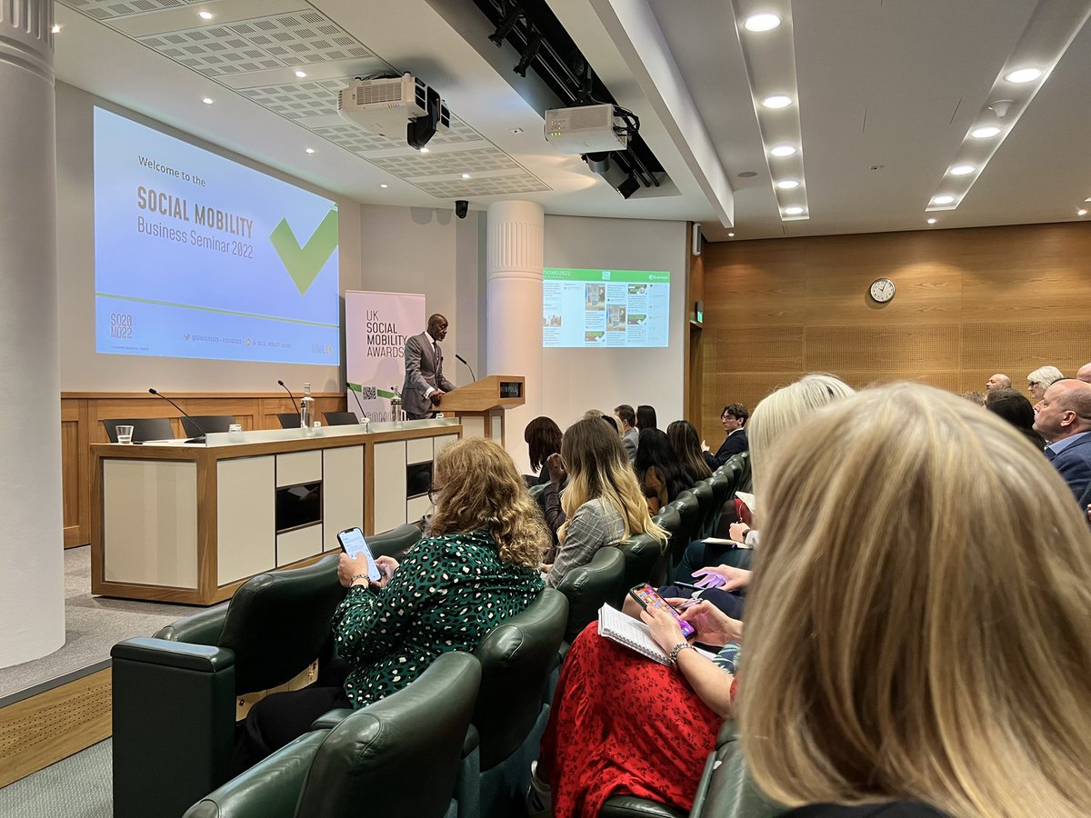 Back at my first seminar and so pleased it is the UK Social Mobility award launch which Callsign is proud to be one of the sponsors. The team here are looking for more people to get involved. If social mobility matters to you please take a look #SOMO2022 #people