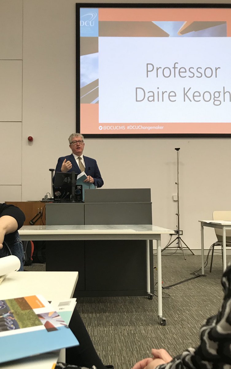 EglishNs's tweet photo. Inspiring to hear Professor Daire Keogh and Professor Anne Looney open the DCU Changemaker Schools’ Conference @DCUCMS #DCUChangemaker https://t.co/CZ4p8tBzLJ