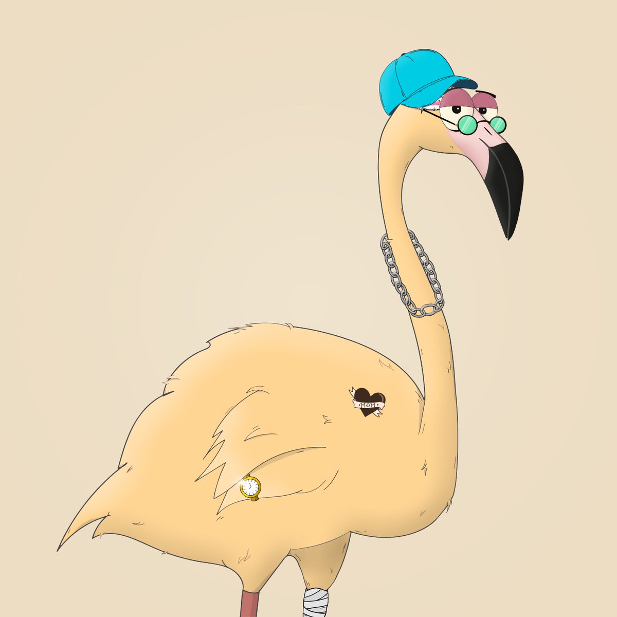 Gm #NFTCommunity 💜

What are you up for today? The Fried Flamingo Herd might be up for chill &amp; shill! 

❤️ &amp; rt! 

#polygoncommunity #PolygonNetwork #NFTs