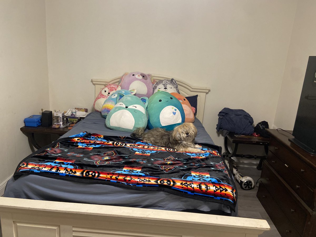 RTcorness's tweet photo. Yes this is my bed lmfao https://t.co/WL9Xl7JEzS