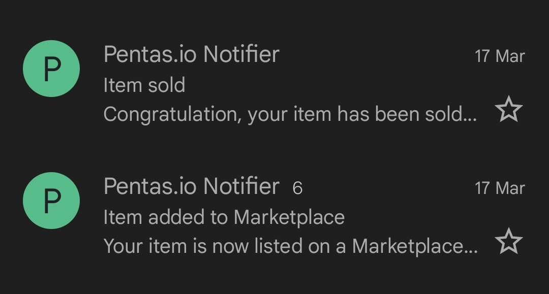 last week, I started to sell my artworks on pentas.io and got sold after a few hours. Just wanted to say thank you pentasians for making it happen 😭.