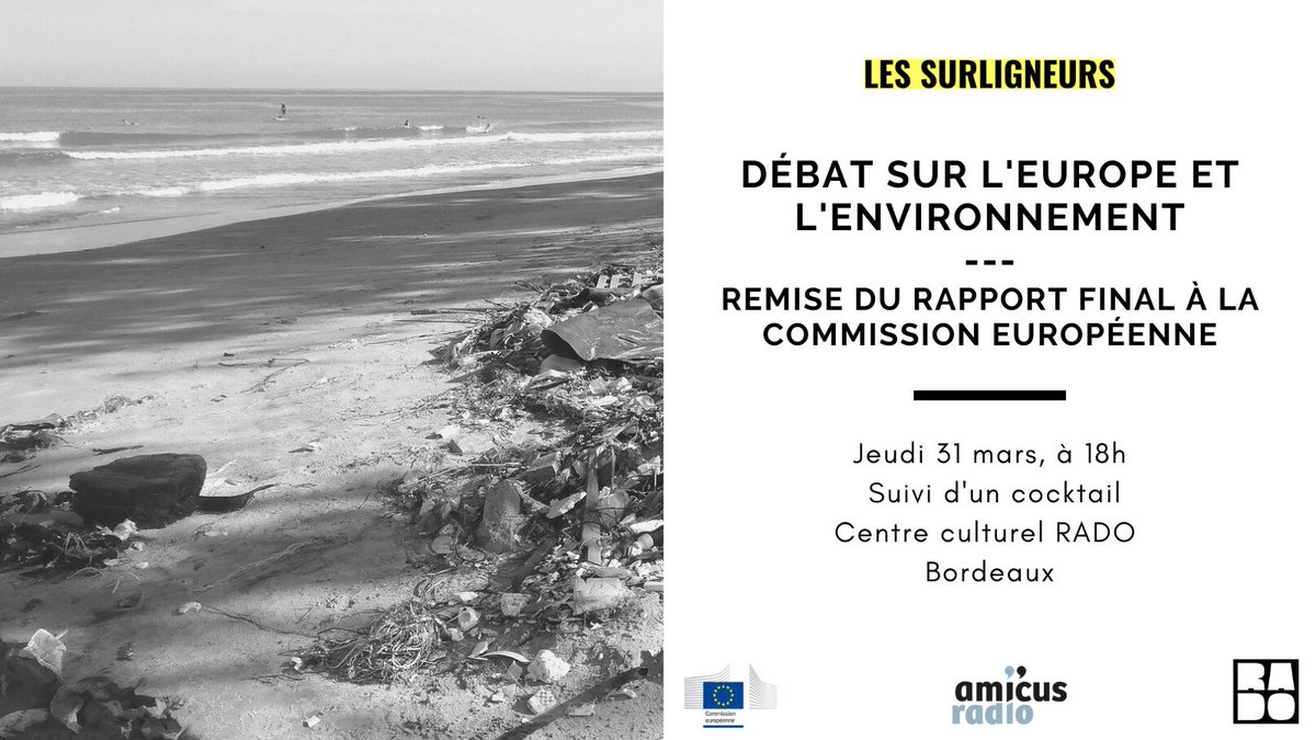 LesSurligneurs's tweet photo. 🌍 Rendez-vous le 26 mars à Bordeaux avec @YFCBordeaux  pour la marche mondiale pour le climat ! 

👀 Pour rappel, Les Surligneurs organisent le 31 mars à Bordeaux un débat public sur le thème de l'Europe et de l'environnement ! 

Pour vous inscrire : https://t.co/rEnaO5r3nB https://t.co/c7YN2eoFaS