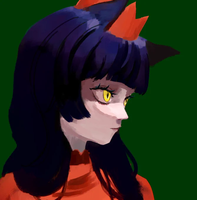 ガトーちゃん( )のおうちの猫お嬢借りてきました〜! 